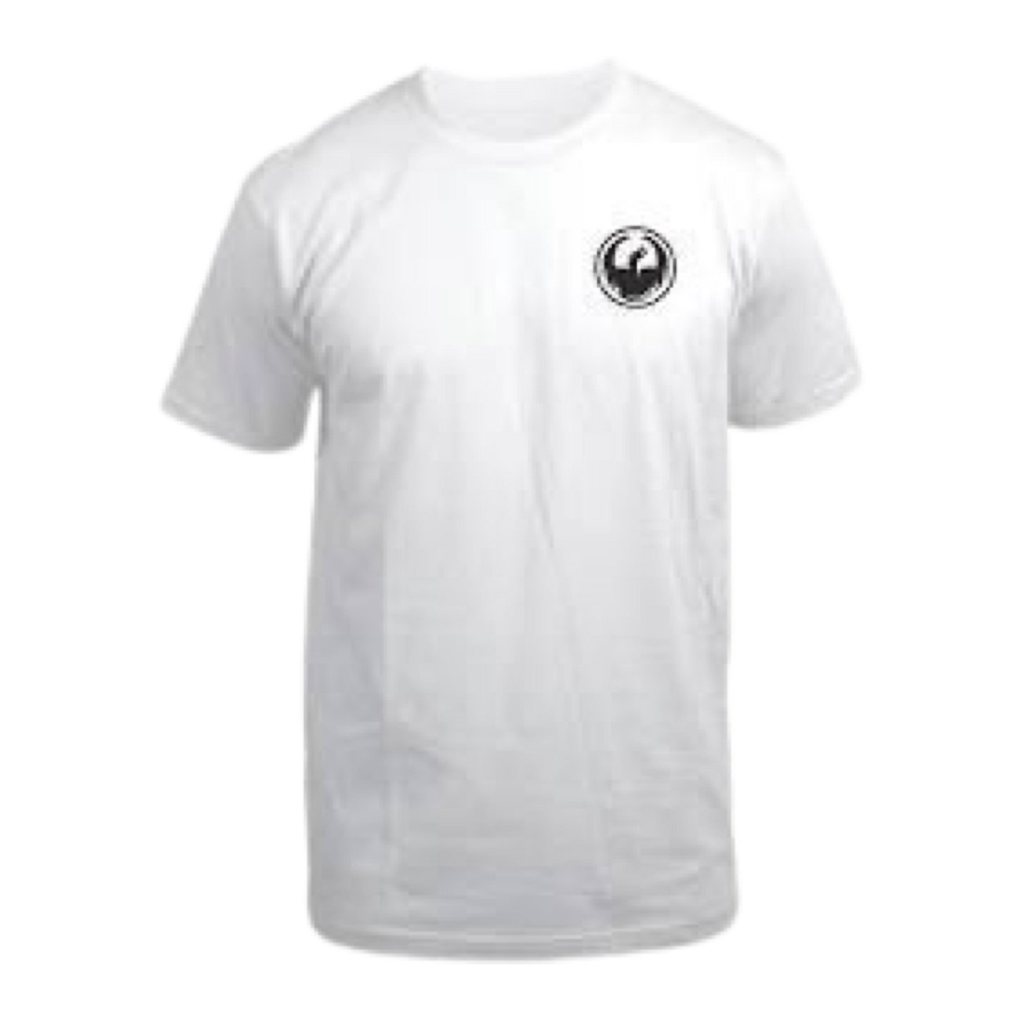 Dragon Icon Chest T-Shirt (white)