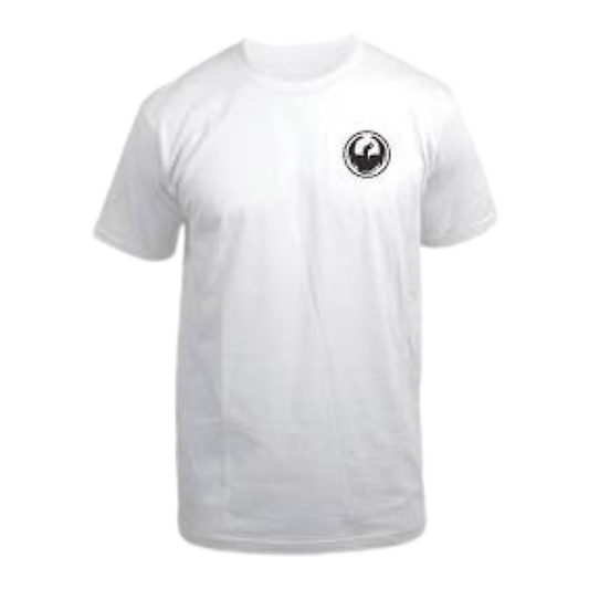 Dragon Icon Chest T-Shirt (white)