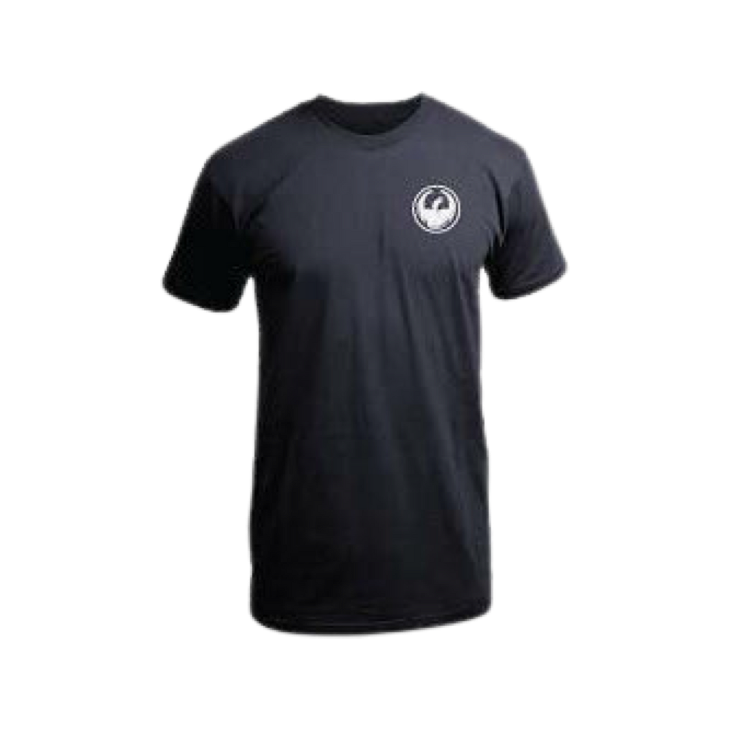 Dragon Icon Chest T-Shirt (Black)