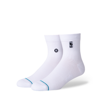 Stance NBA Logoman Quarter Length Socks