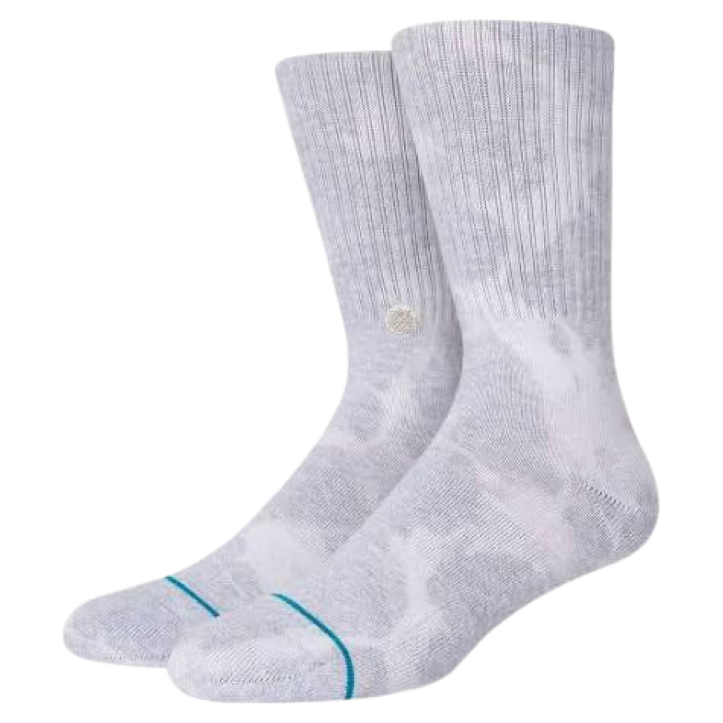 Stance Life Fossil Crew Socks (Heather Grey)