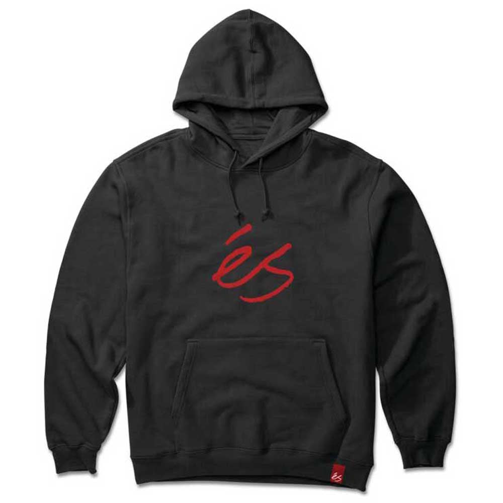 ES Script Hoodie (Black/Red)