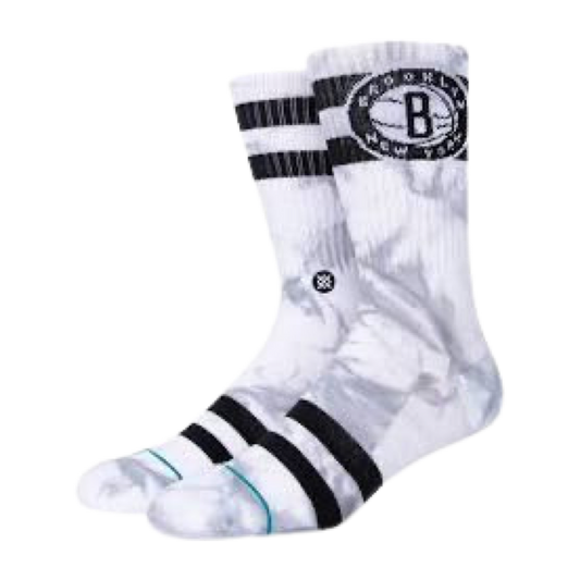 Stance X NBA Brooklyn Dyed Crew Socks