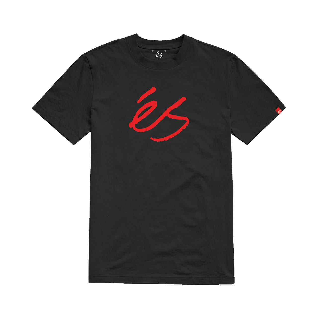 ES Script tee Black