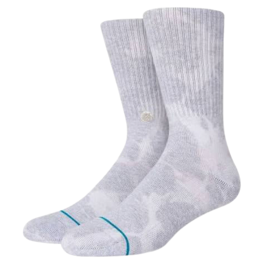 Stance Life Fossil Crew Socks (Heather Grey)