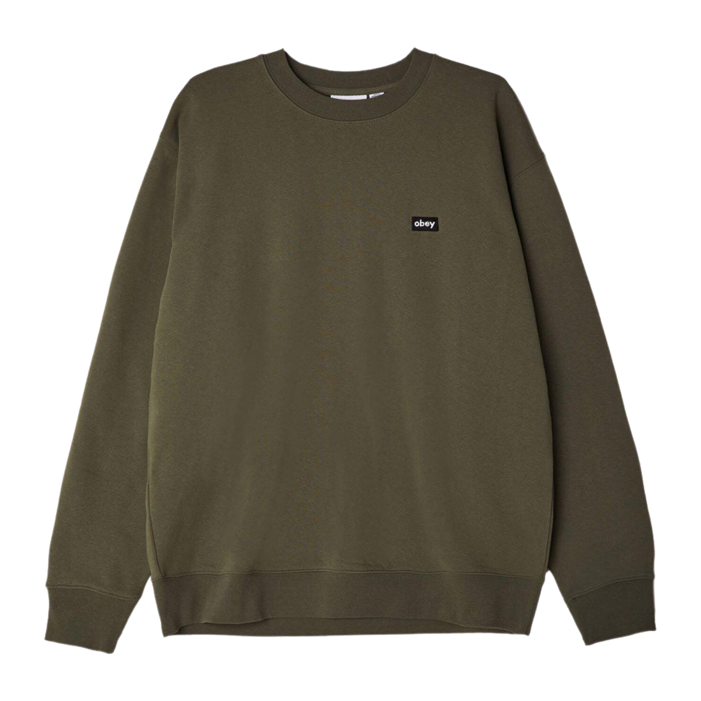 OBEY Mini box logo crewneck specialty fleece (Thyme) – VHS