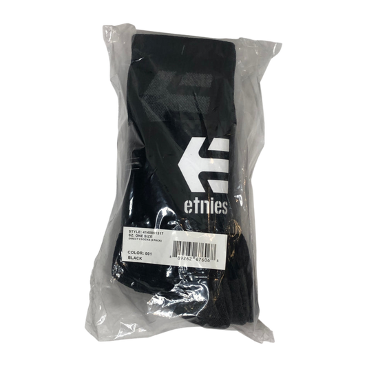 Etnies Direct 2 Socks (3 pack) Black