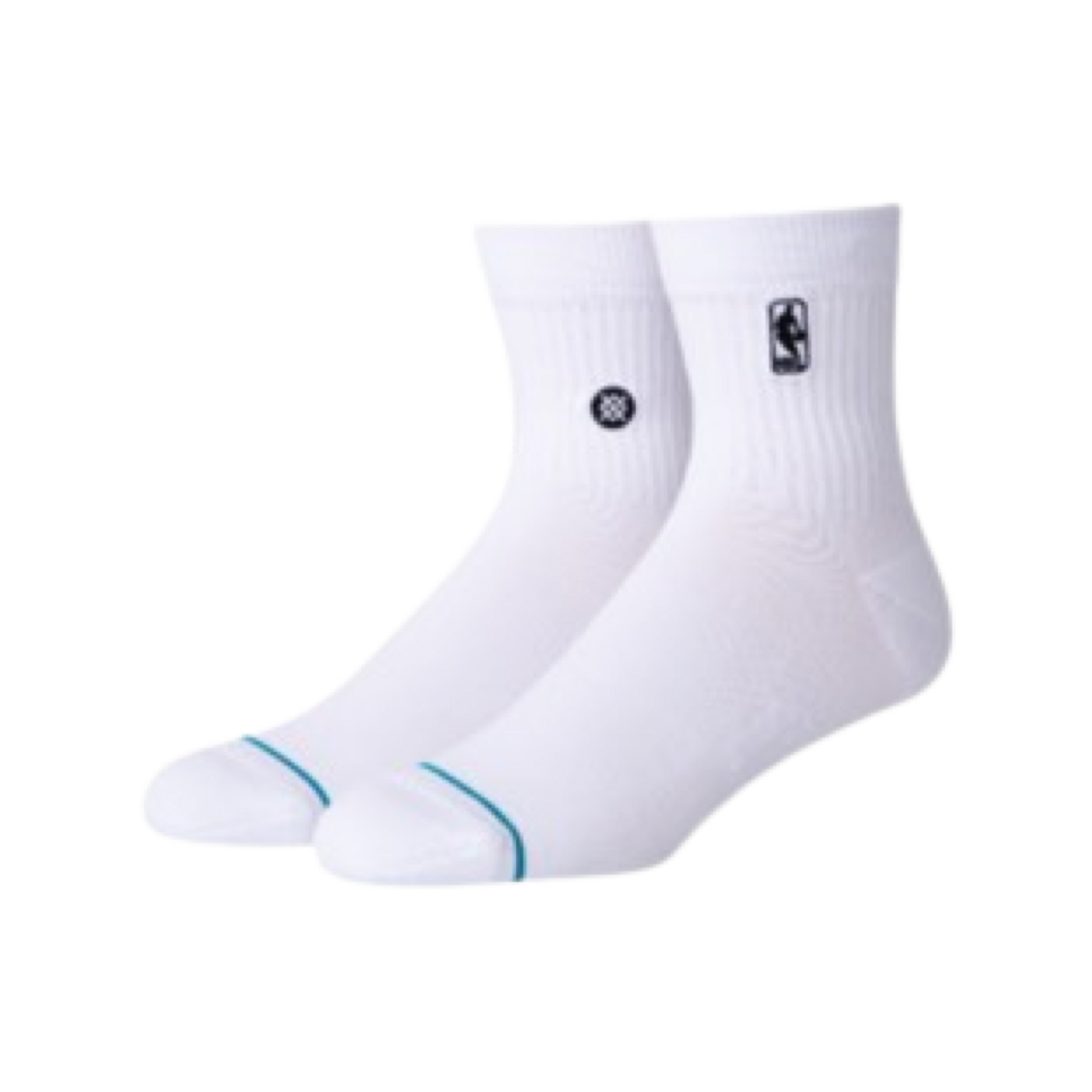 Stance NBA Logoman Quarter Length Socks VHS Skateboards
