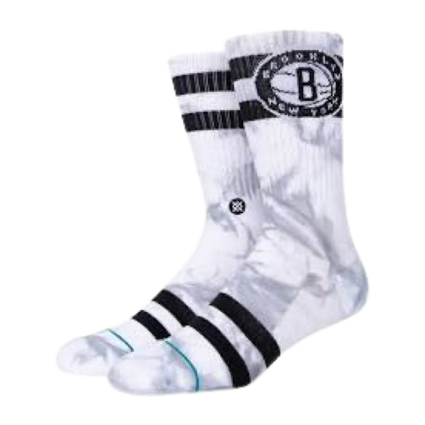 Stance X NBA Brooklyn Dyed Crew Socks