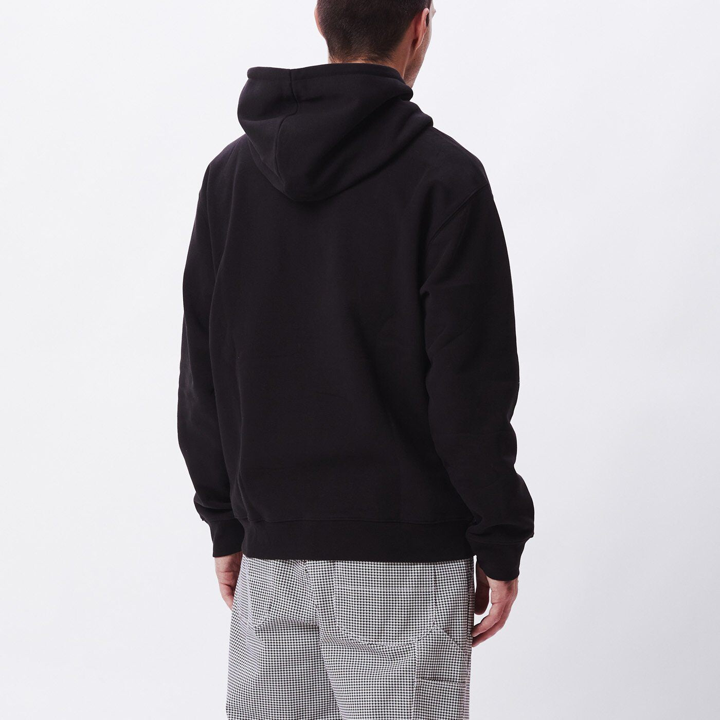 Obey Eyes Box Logo Embroidered Hoodie